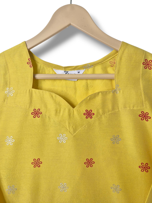 SILK COTTON KURTIS