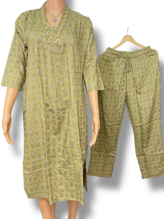 KURTI WITH PANT COMBO