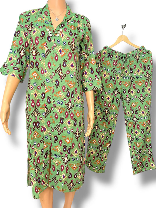 KURTI WITH PANT COMBO