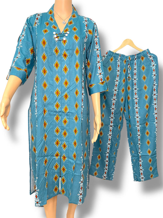 KURTI WITH PANT COMBO