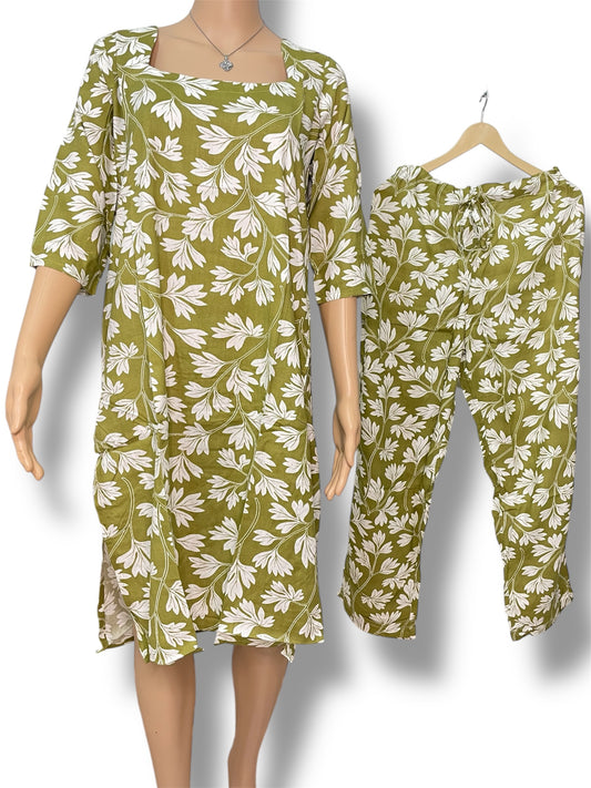 KURTI WITH PANT COMBO
