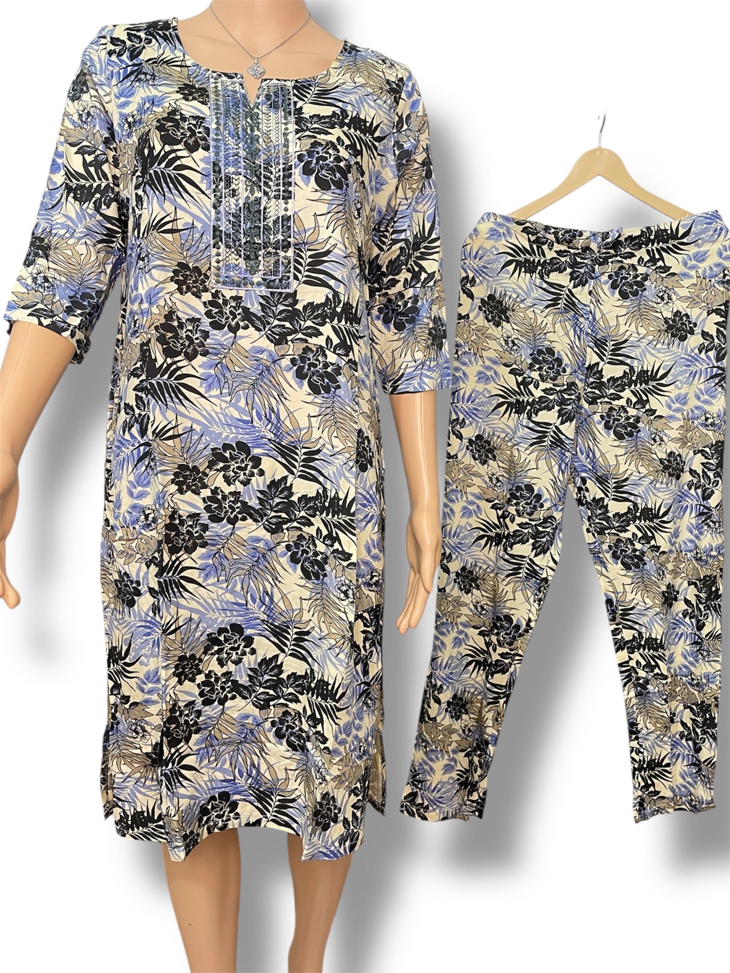 KURTI WITH PANT COMBO