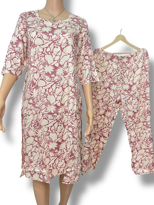 KURTI WITH PANT COMBO